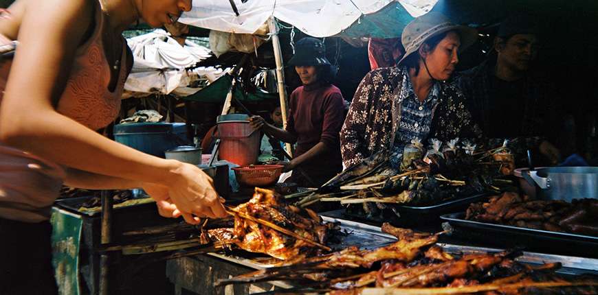 street food in cambodia