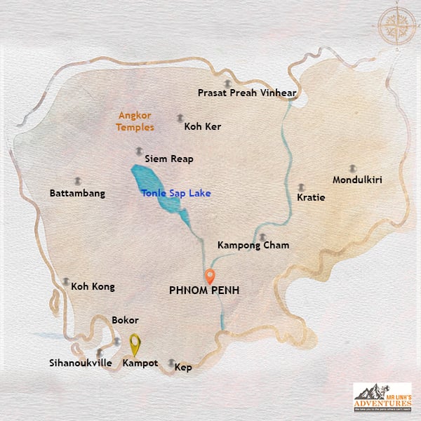 Location of Kampot map_kampot