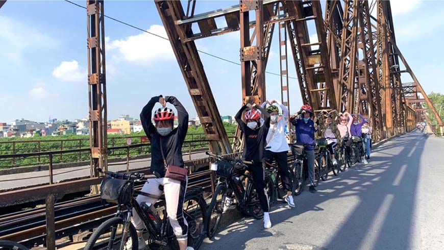 cycling tour in Hanoi