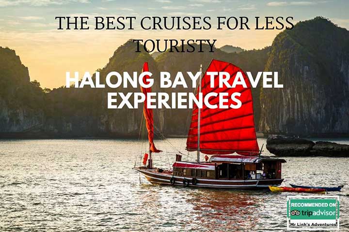 The best cruises for less touristy Halong Bay travel experiences