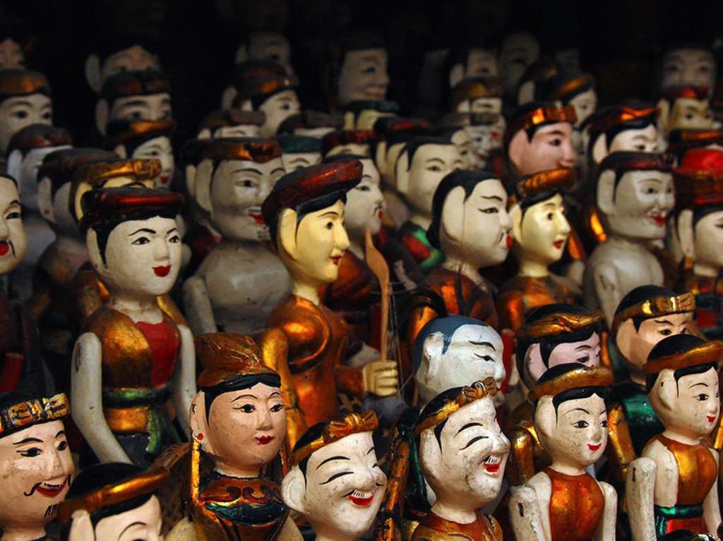 Hanoi: pousse-pousse et marionnettes