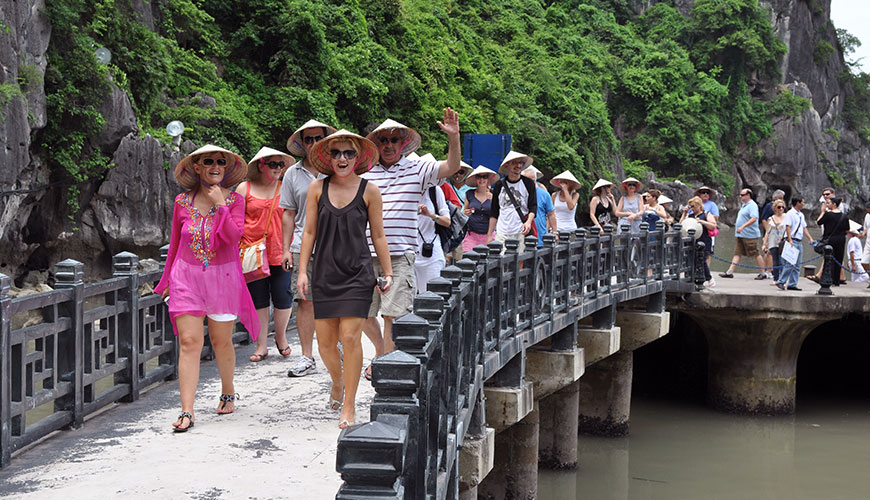 Chinese travellers lead the way