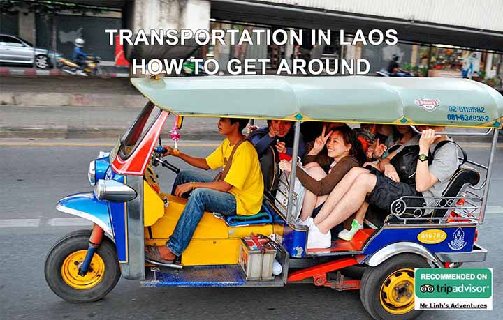 Transport au Laos: comment se déplacer