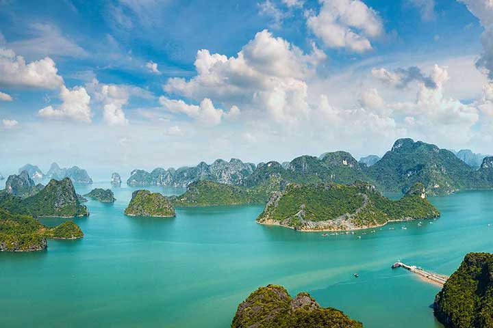 halong bay, Vietnam,  Where to go in 2018: Asia’s top spots