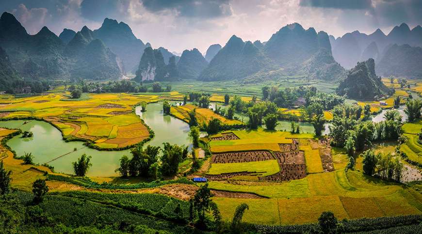 Cao Bang, northeast Vietnam 