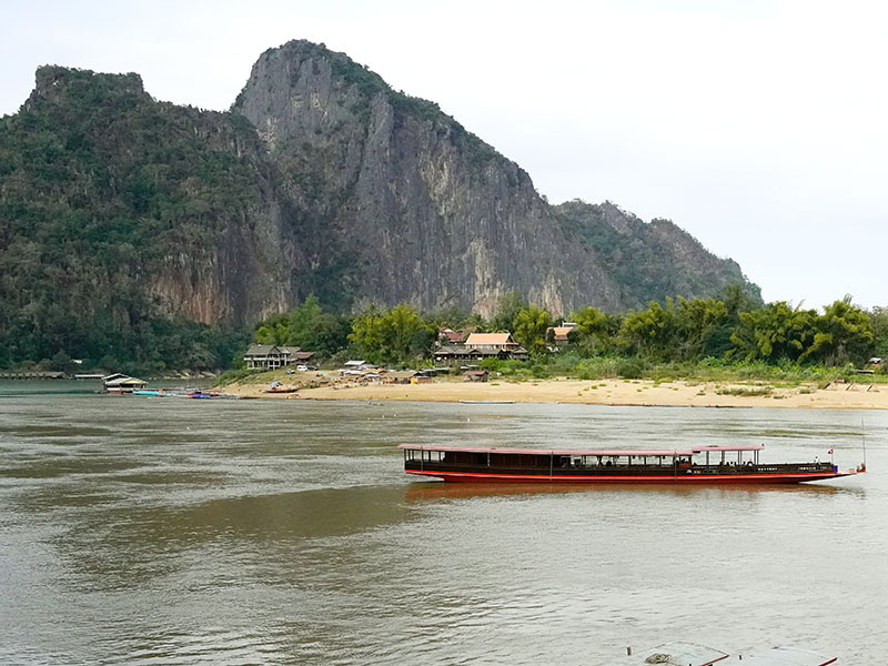 The Mekong, a peaceful waterway