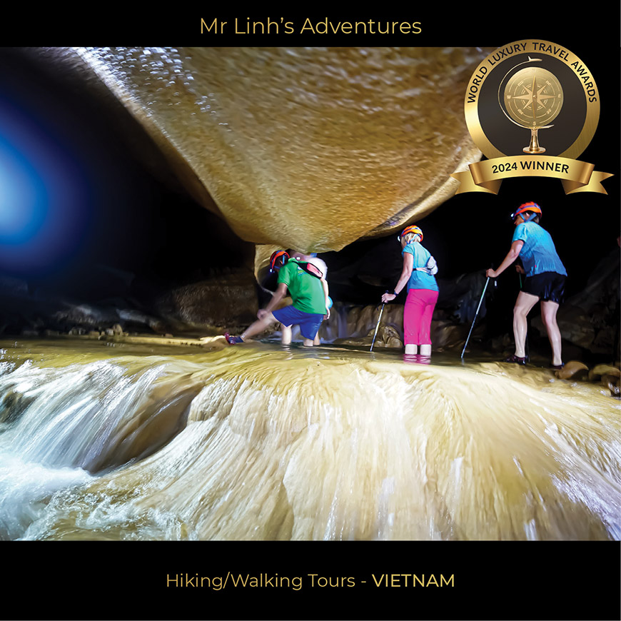 Mr Linh's Adventures crowned at the World Luxury Travel Awards 2024