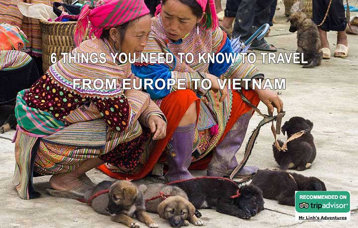 6 things you need to know to travel from Europe to Vietnam