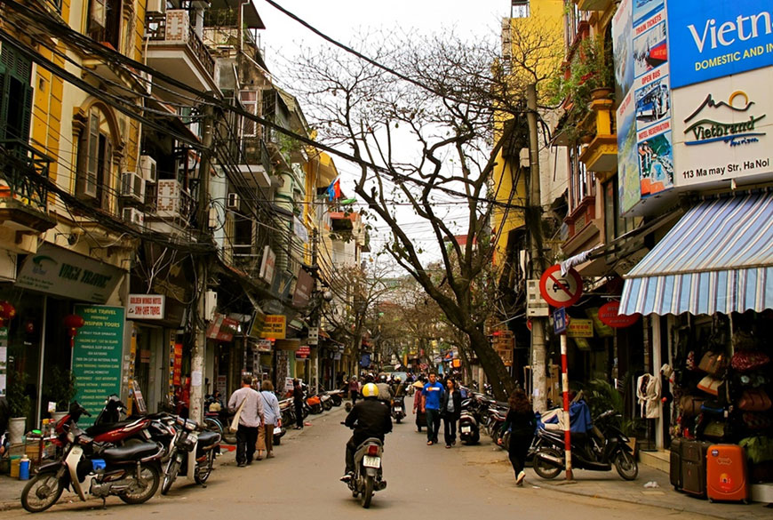 Le vieux quartier d’Hanoi