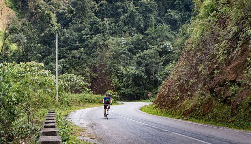 Cycling north Vietnam
