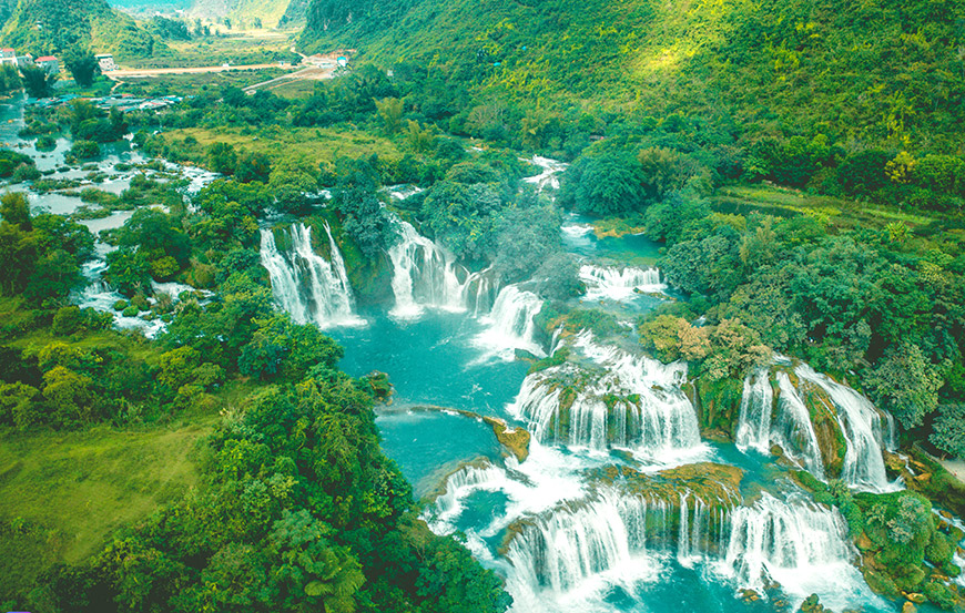 Destination recommandée pour l'année à venir : la cascade de Ban Gioc