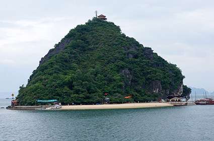 Titop Island in Halong